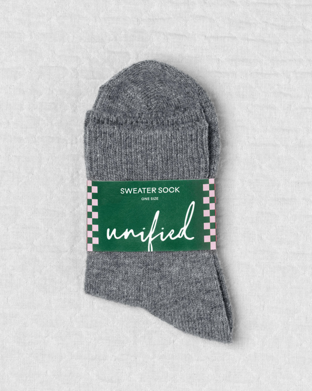 Sweater Socks in Charcoal