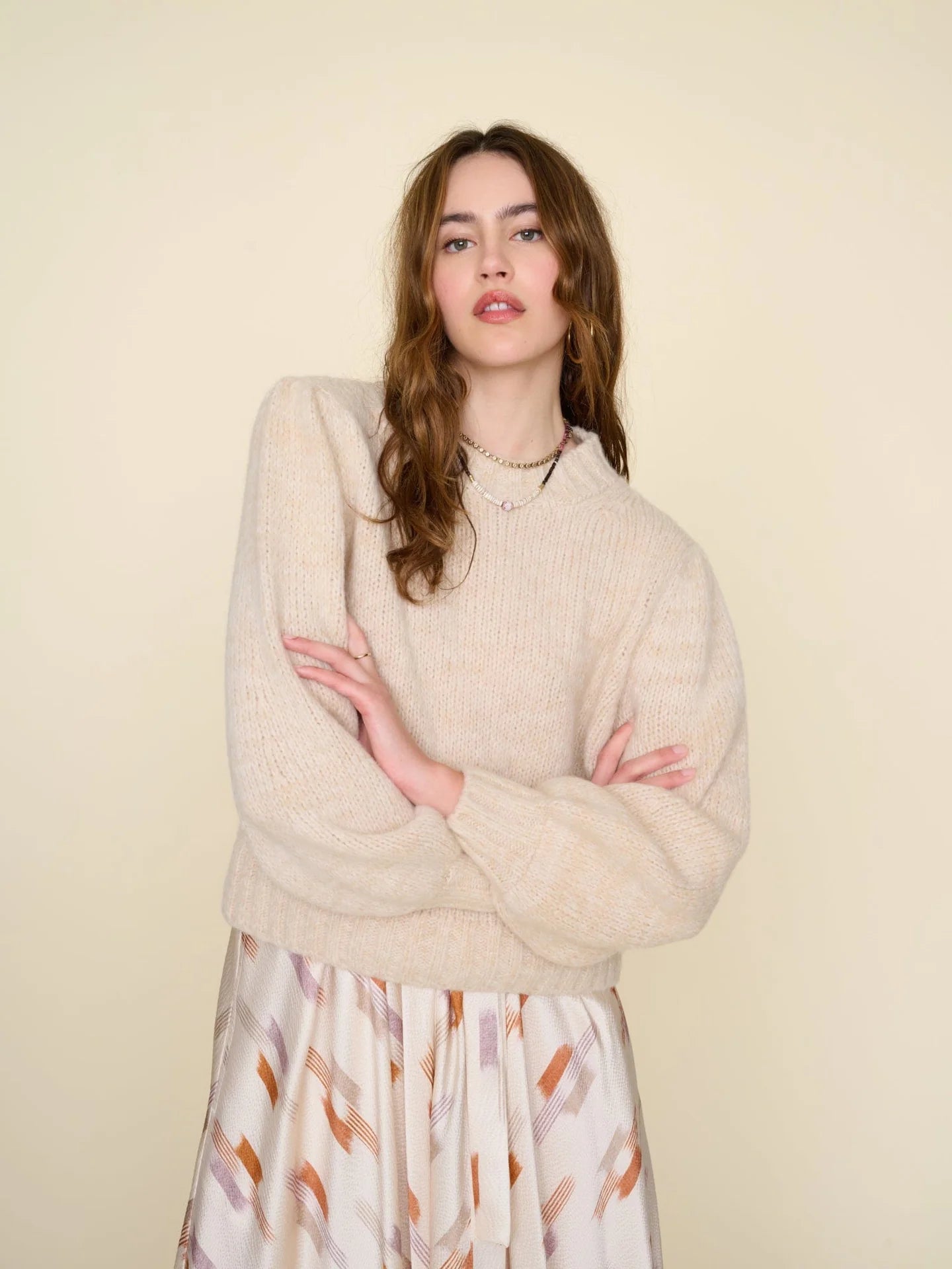 Rosabel Sweater in Dune Marble