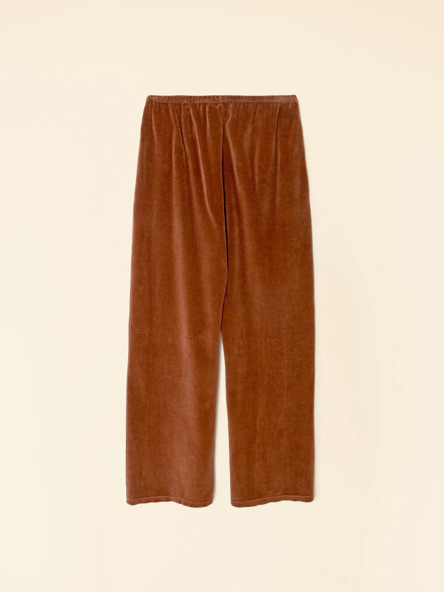 Mavis Velour Sweatpant in Brown Sugar