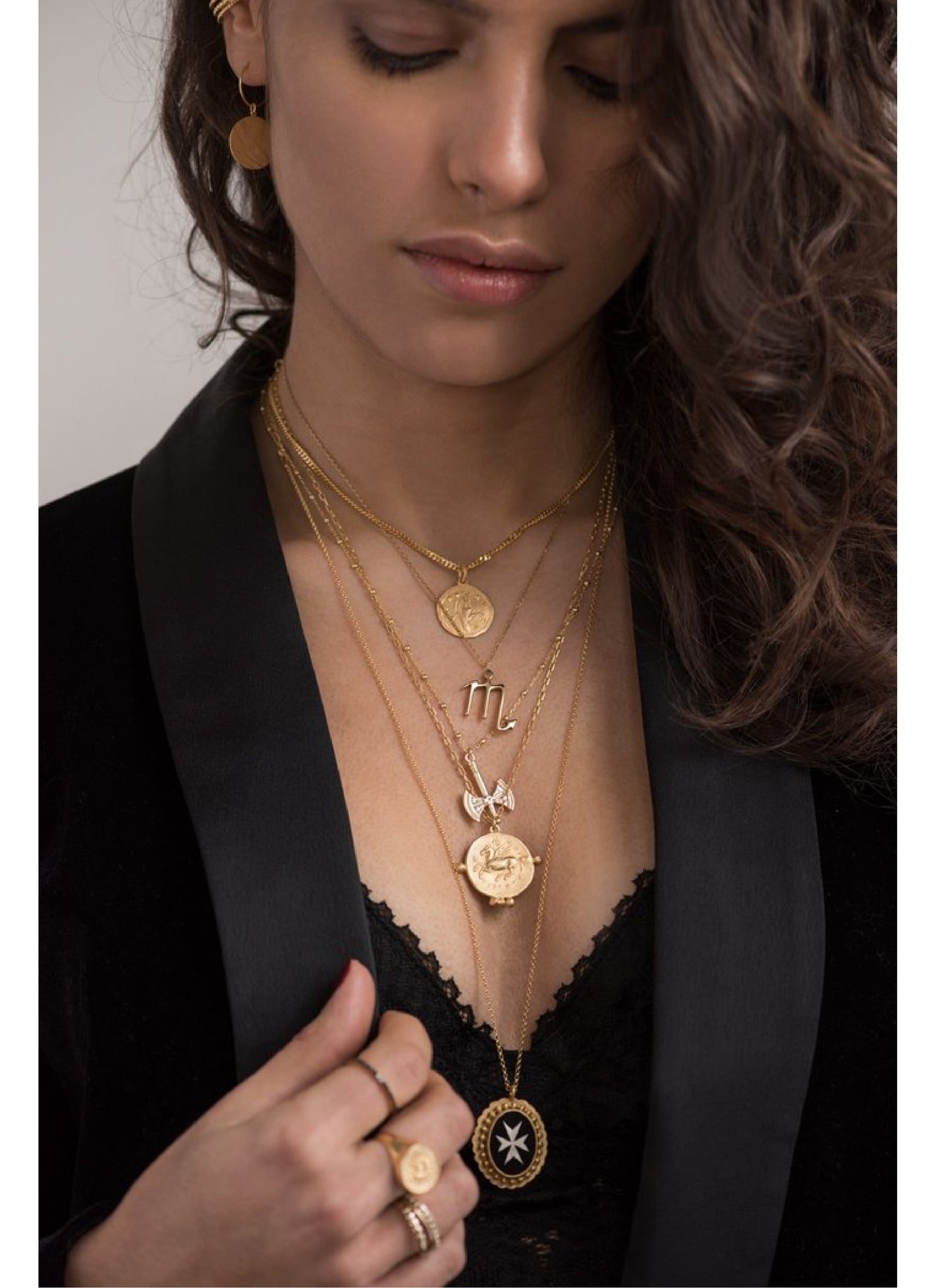 Necklace Horoscope Gold