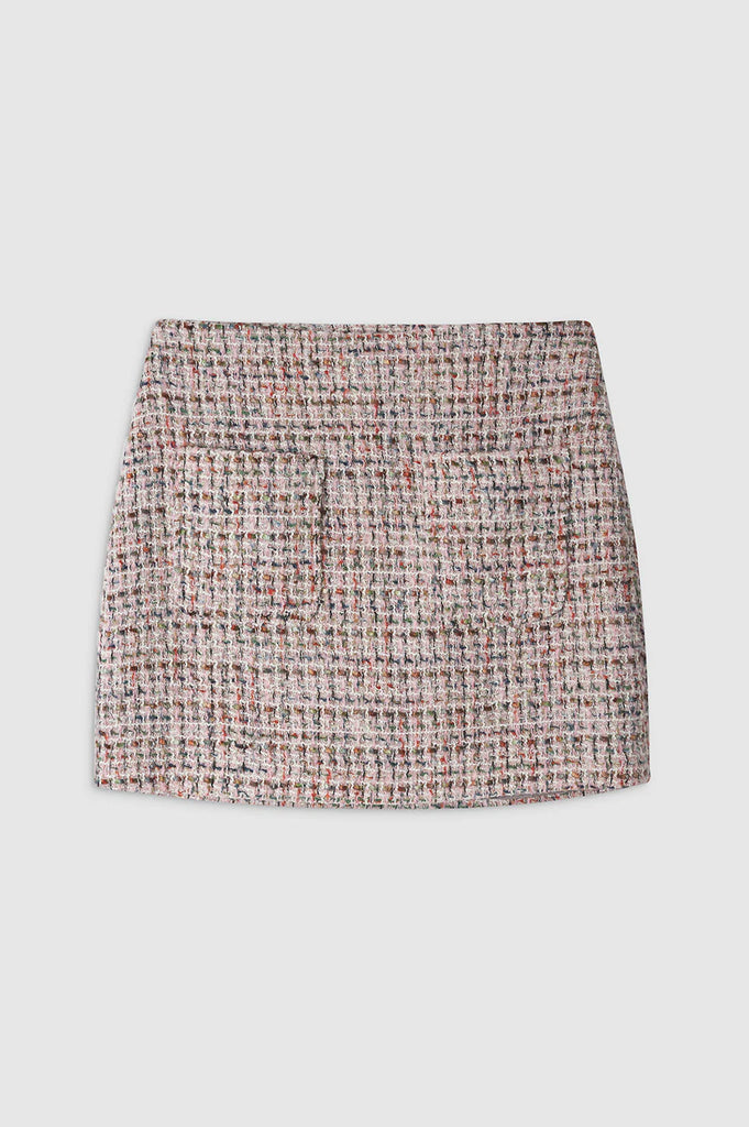 Adalynn Skirt in Lavender Tweed