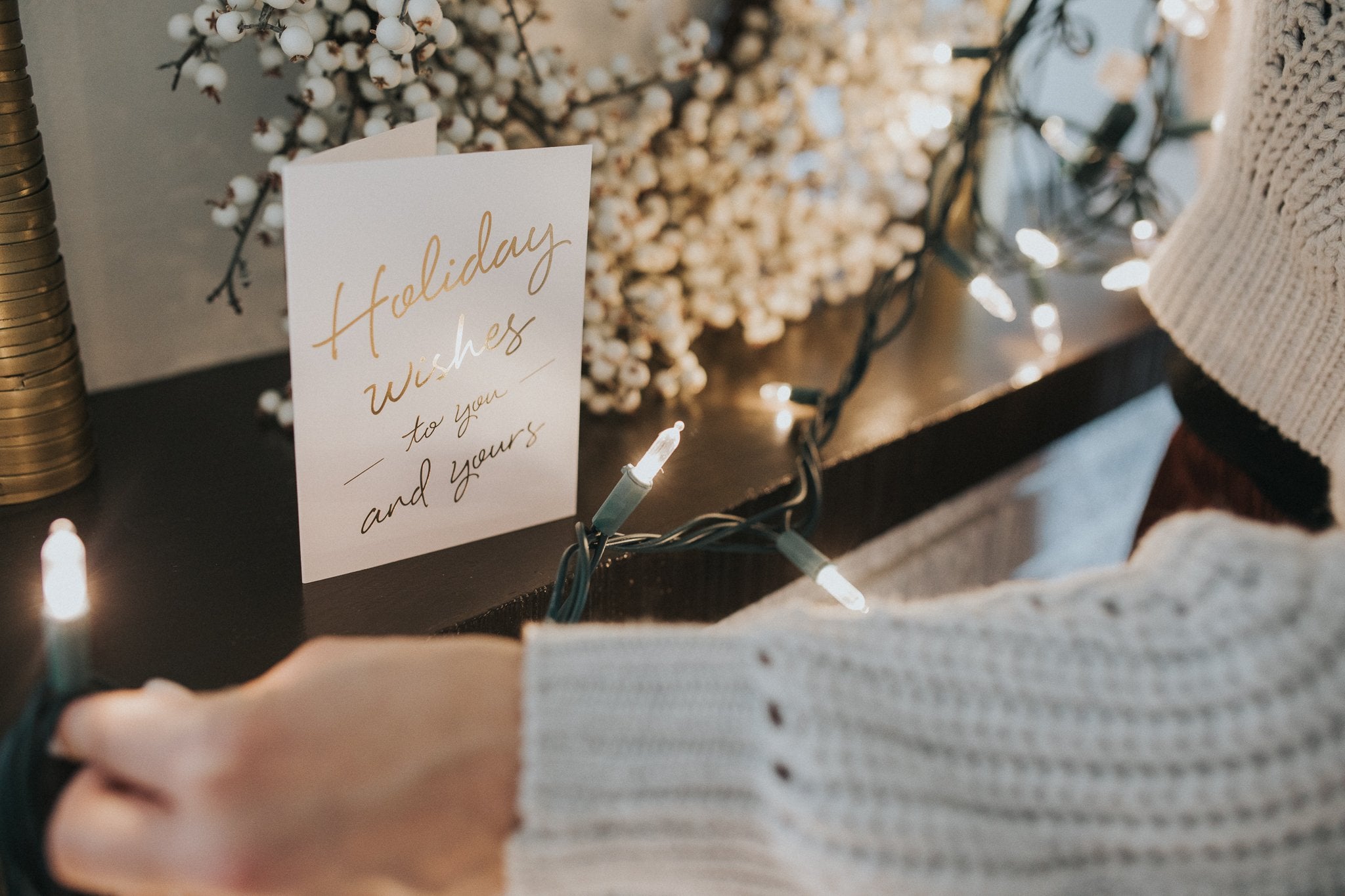 Holiday Card - Holiday Wishes to You and Yours