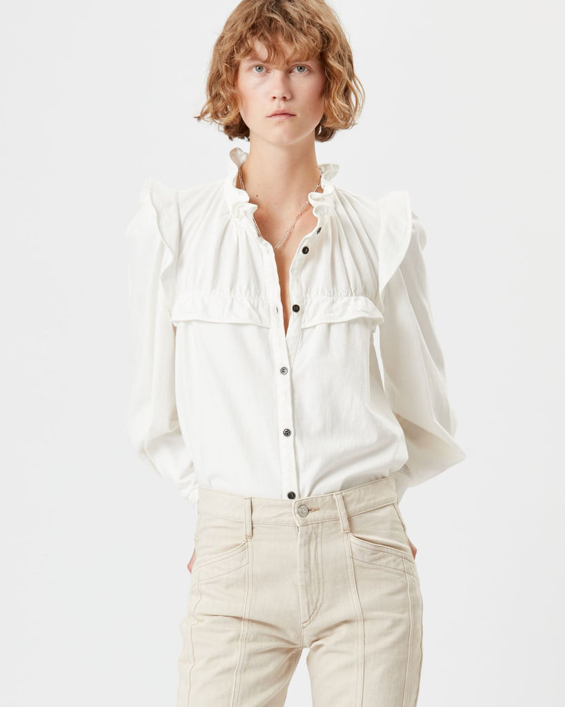 Idety Chambrey Shirt in White