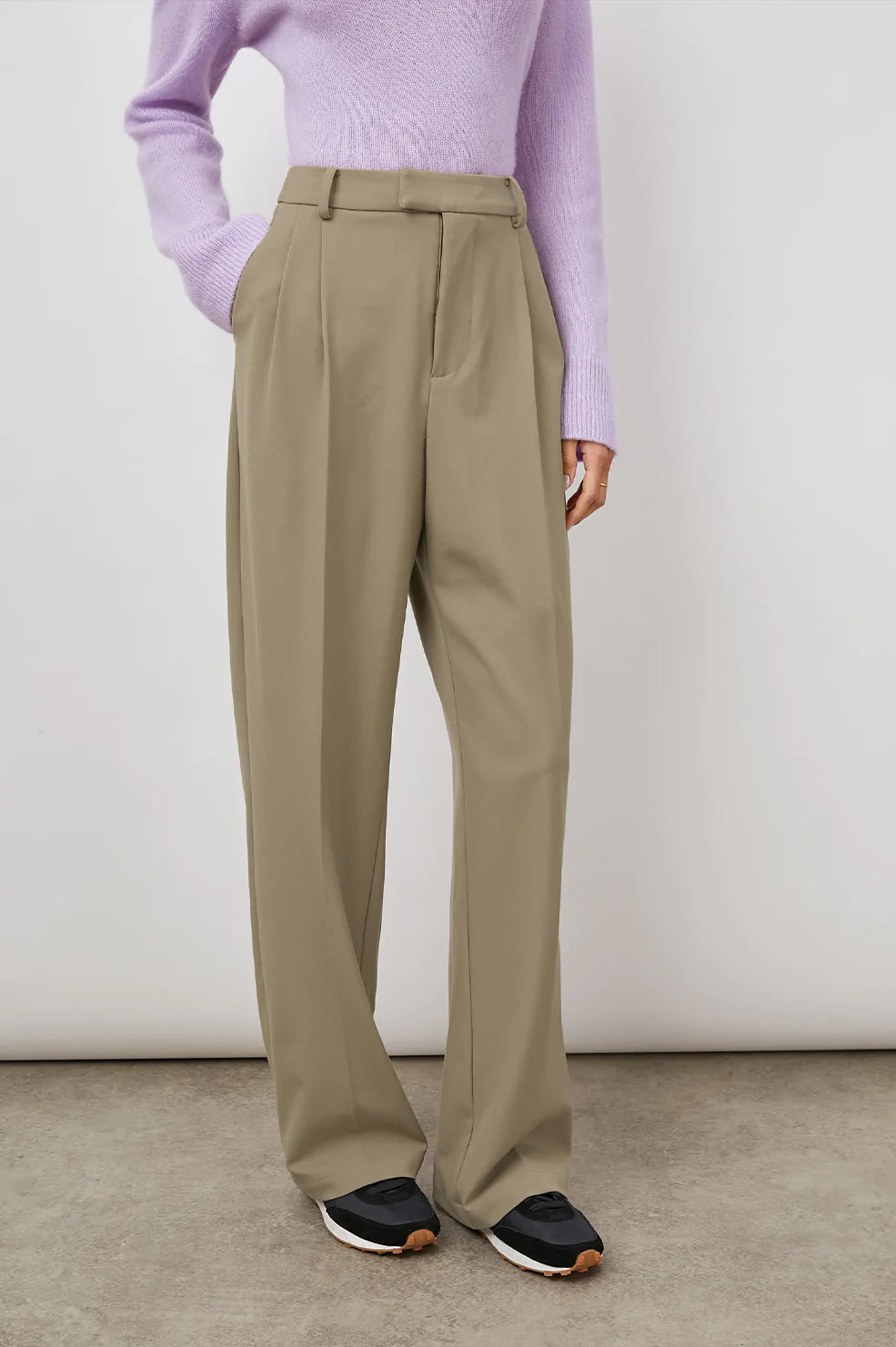 Marnie Pant in Almond