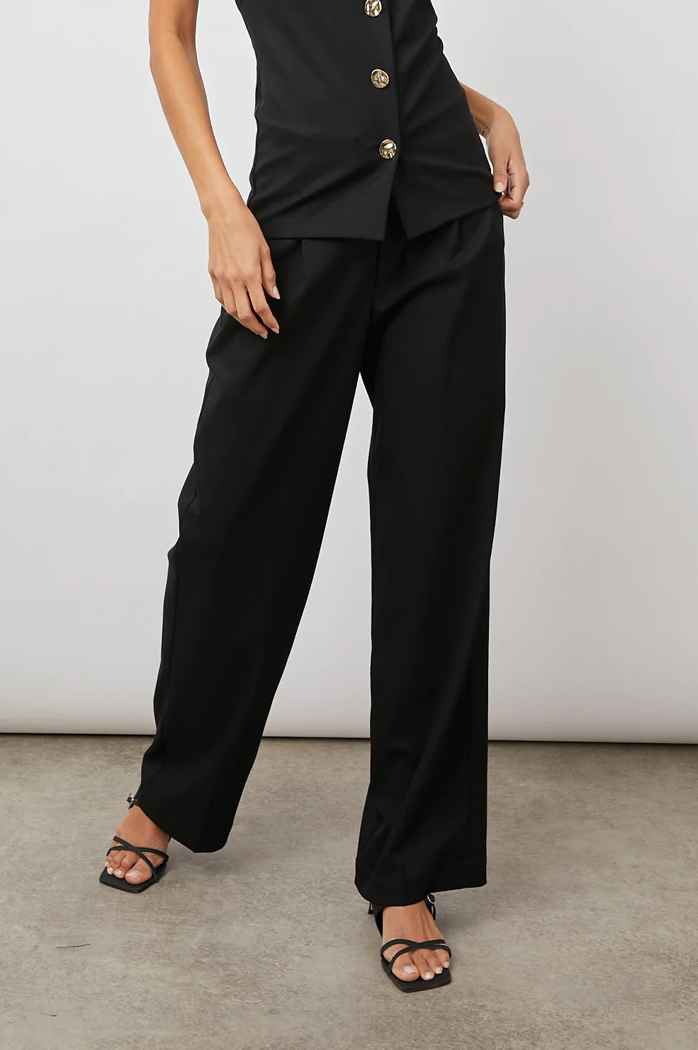 Marnie Pant in Black Twill