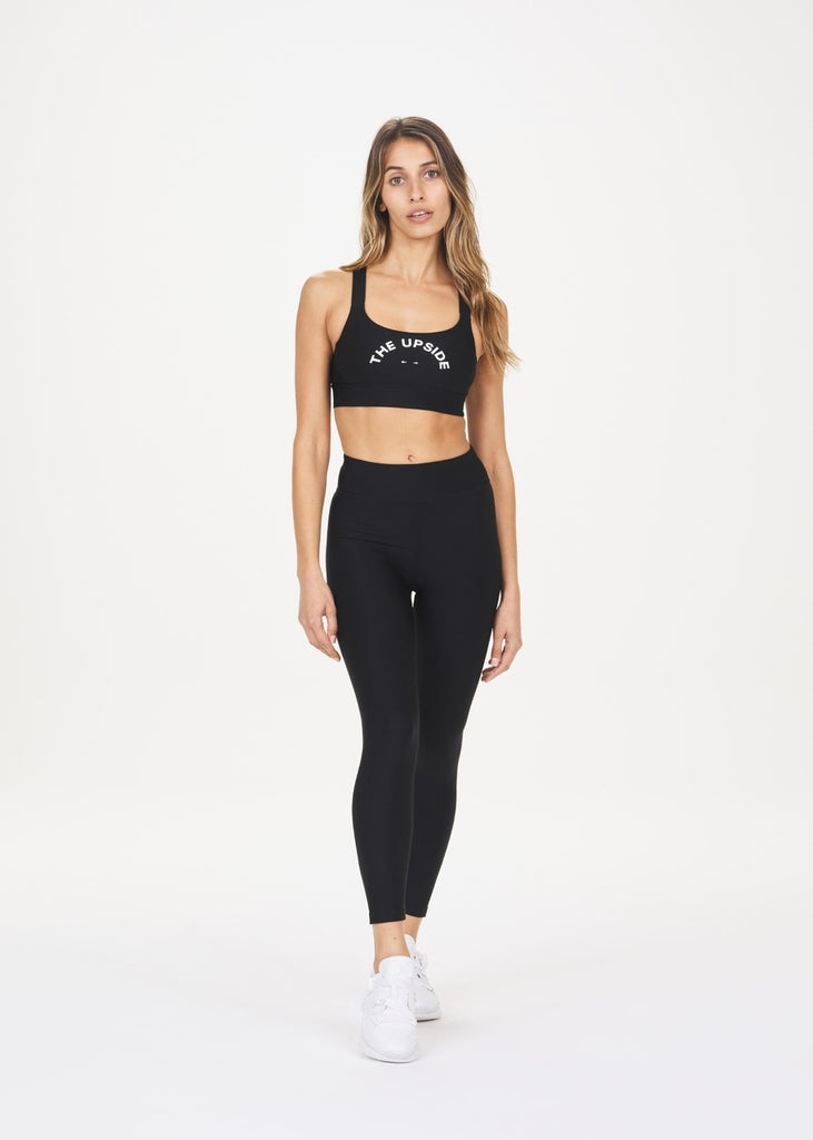 Matte Tech Midi Pant in Black