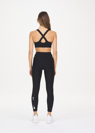 Matte Tech Midi Pant in Black