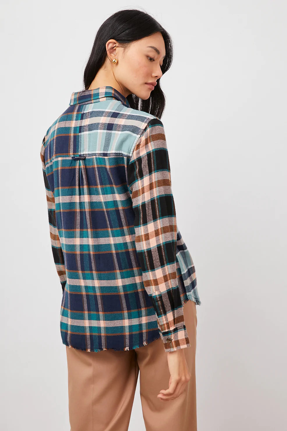 Brando Shirt in Heathrow Mixed Plaid