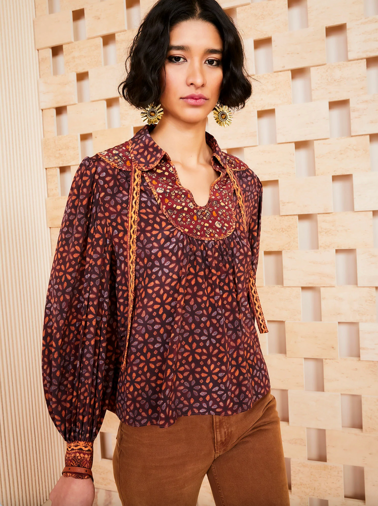 Aninda Blouse in Agate