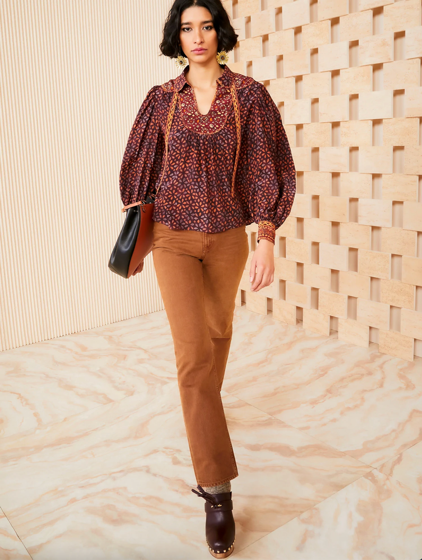 Aninda Blouse in Agate