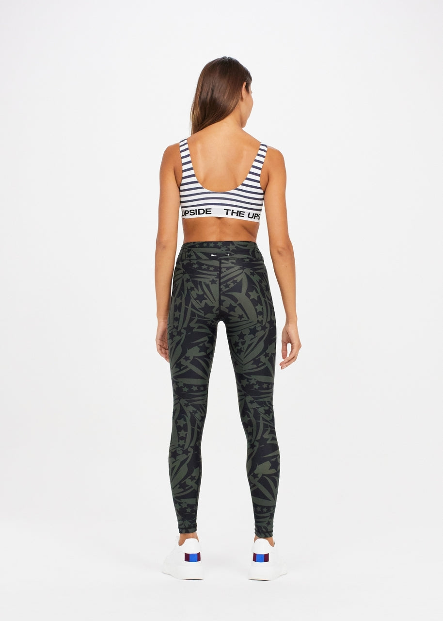 Palm Etoile Yoga Pant in Abstract