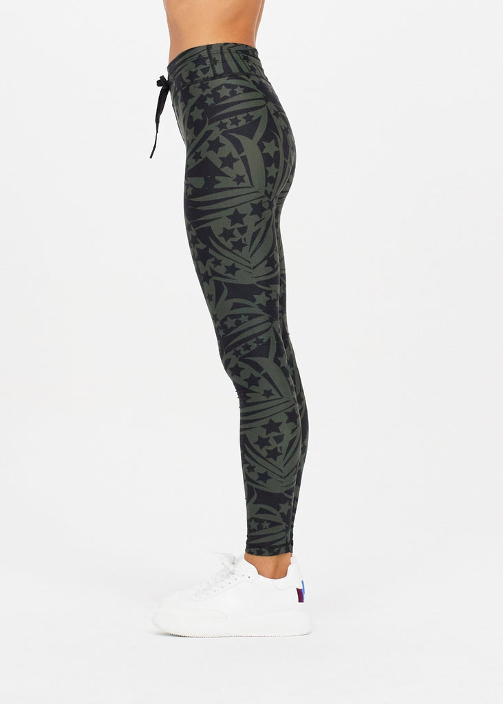 Palm Etoile Yoga Pant in Abstract