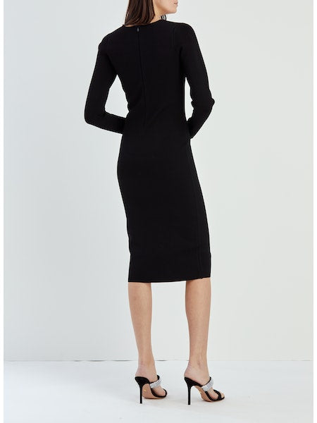 Imka Knit Dress in Black