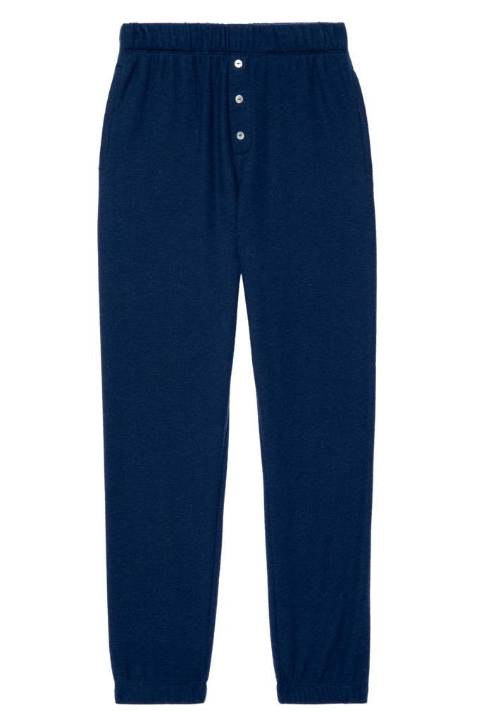 Sweater Henley Sweatpant in Navy